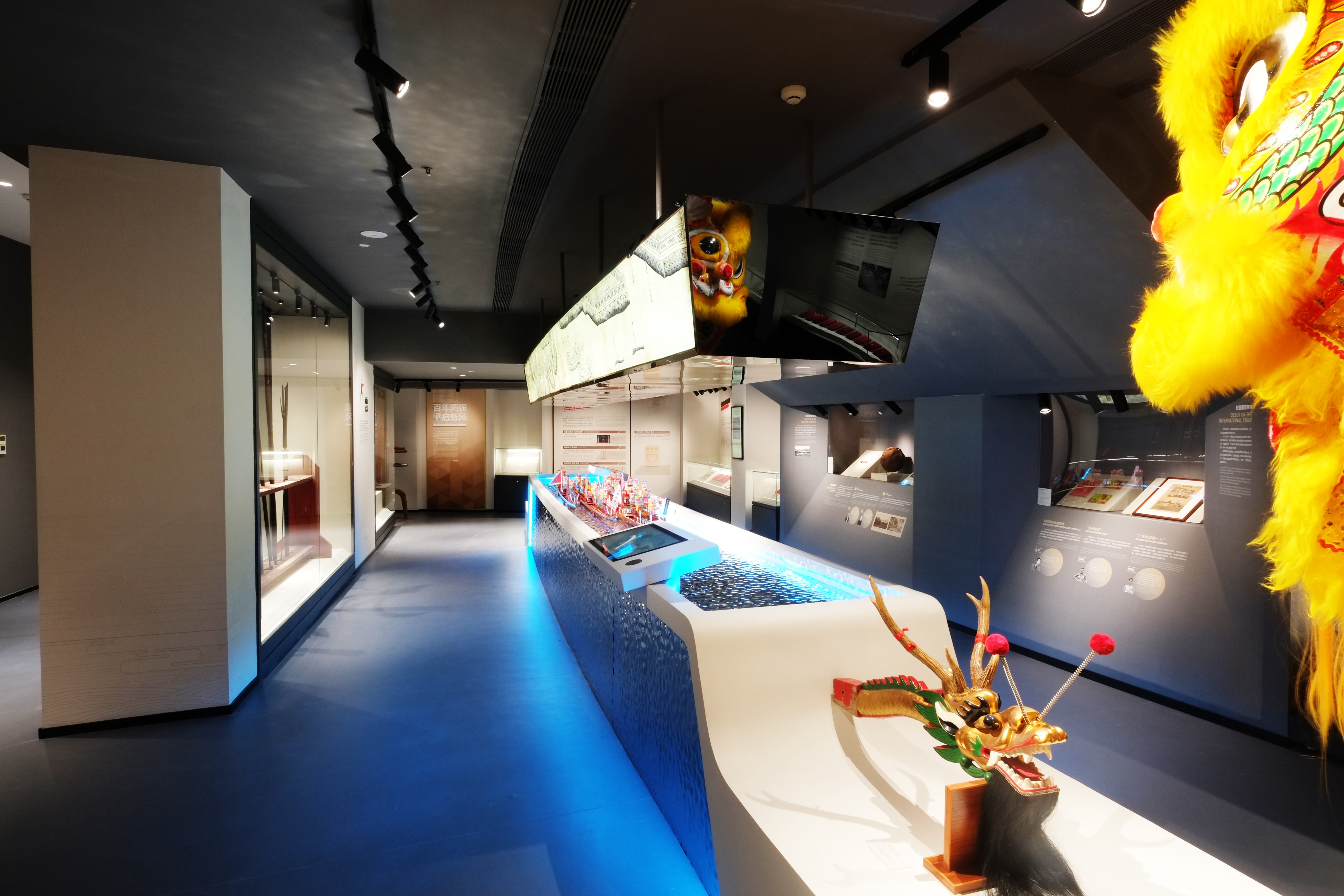 由广州美术学院集美公司设计并实施的广东体育博物馆入选国家级案例(图6)